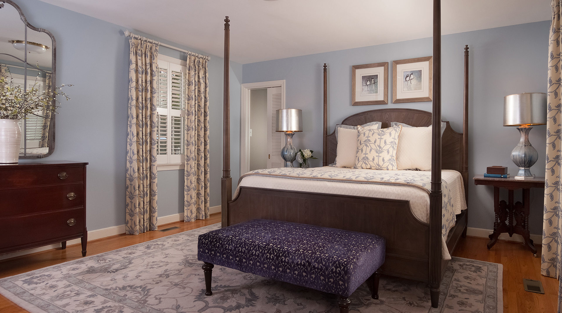 Traditional Bedroom Interior Designer Atlanta, GA
