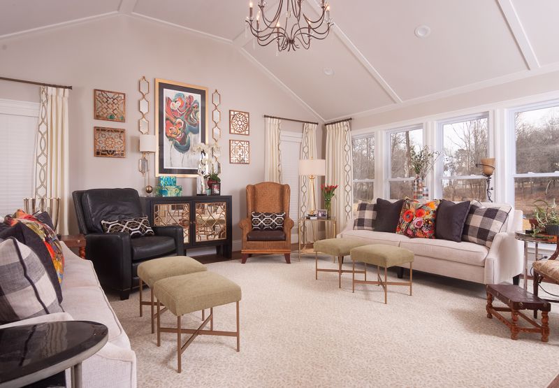 Living Room Interior Designer Atlanta, GA