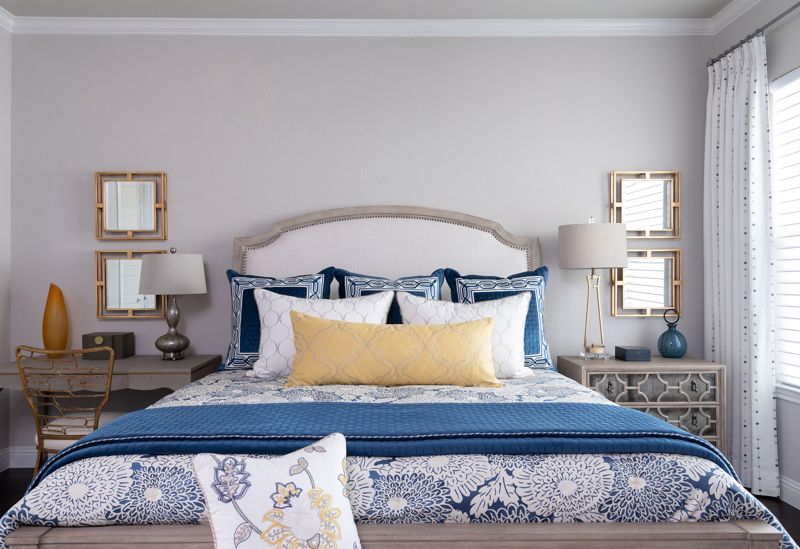 Reconsider your bedroom color scheme